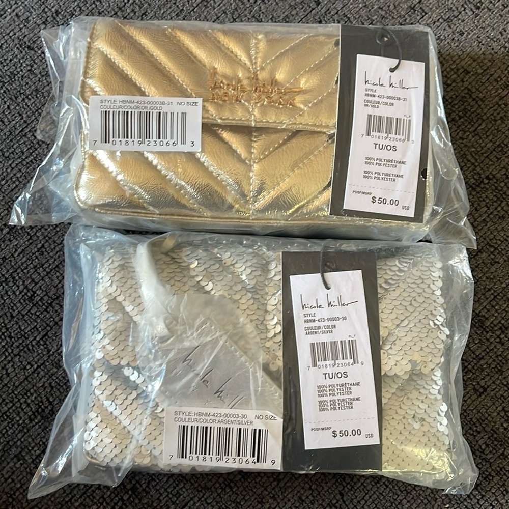 2x Nicole Miller Bags